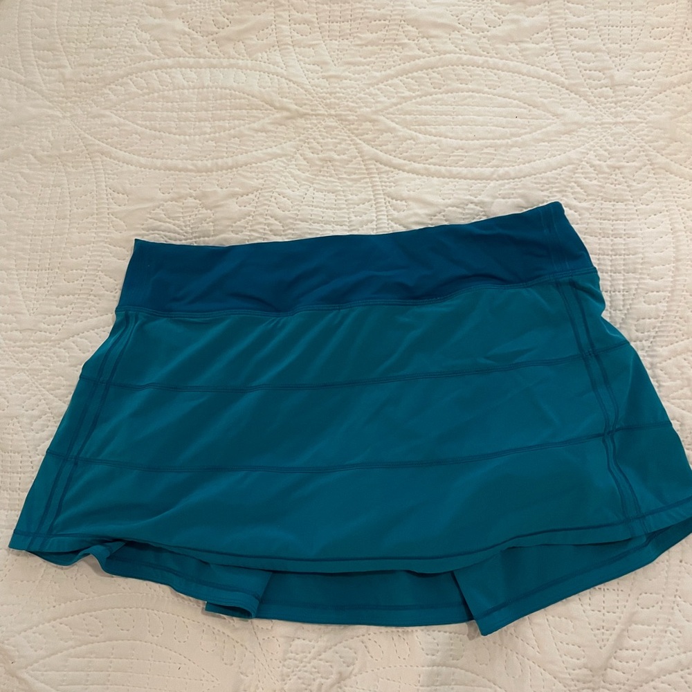 Lululemon Teal Tennis Skirt
